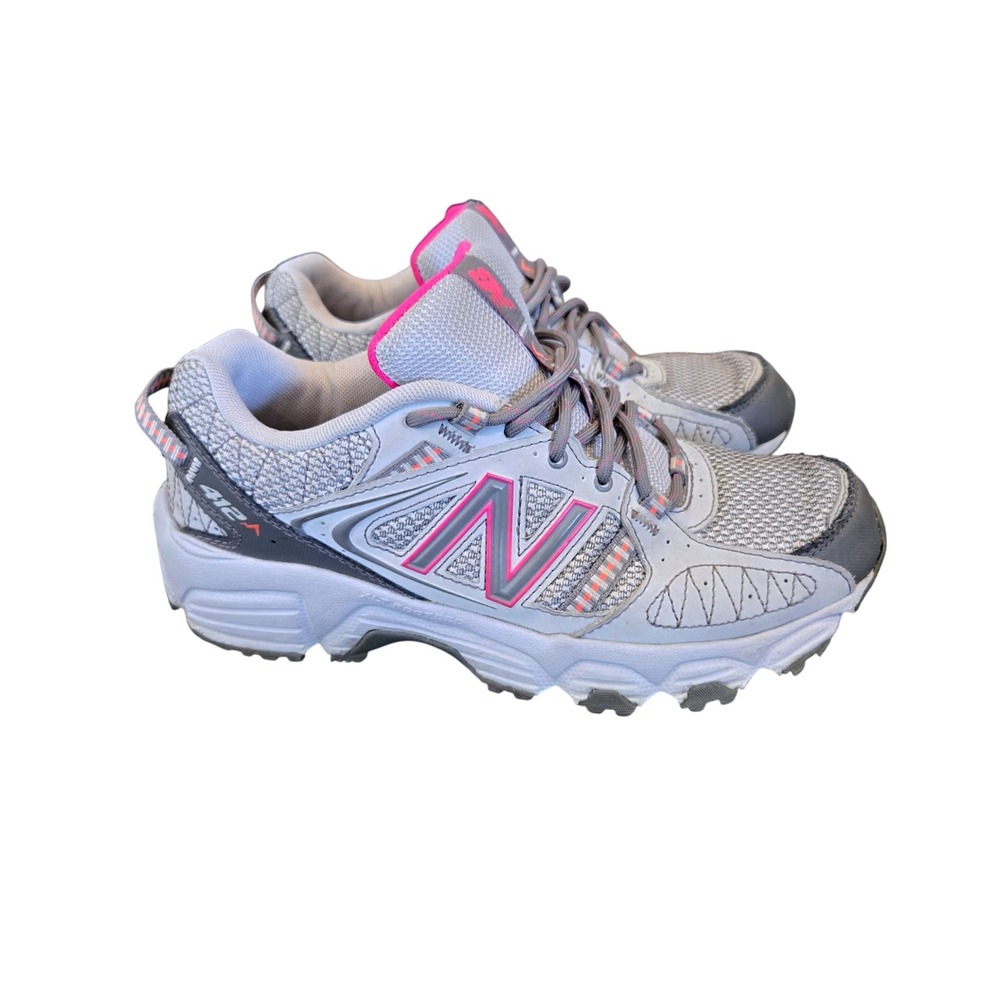 New Balance 412 v1 Womens Trail Running Shoes Grey Pink Size 7 Gorpcore Trail